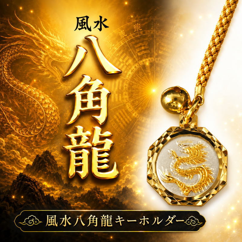 開運八角形昇り龍